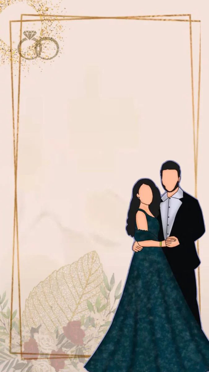 Modern Minimal Engagement Invitation Card - Sagai Card — Engagement Invitation template preview