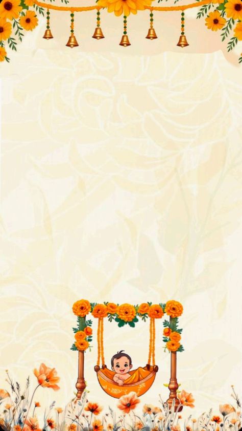 Naming Ceremony Celestial — Naming Ceremony Invitation template preview