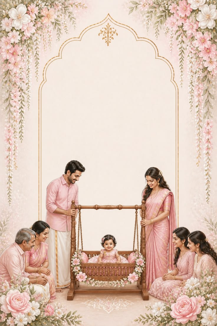 Naming Ceremony Splendor — Naming Ceremony Invitation template preview